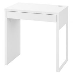 White IKEA Desk 