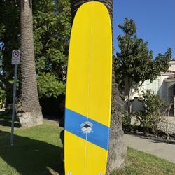 9’6” Longboard Surfboard