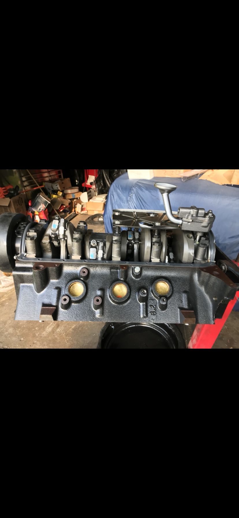 Chevy 502 502 hp big block short block crate engine for sale in west