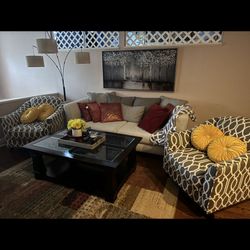 Living Room Set Table Included 