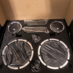 6.5          3 Way Components Speakers 