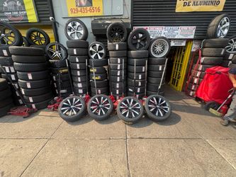 4- Cadillac rims and tires 19