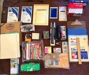 Large Office Supply Lot Bundle