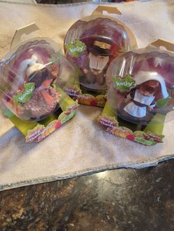 Three Kelly Dolls From 2004, Thanksgiving Set