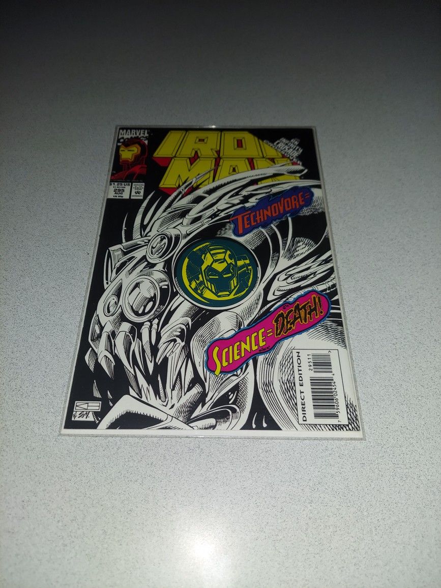 1993 IRON MAN #295 COMIC BAGGED AND BOARDED