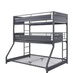 2 Twin Over A Full Bunk Bed Frame