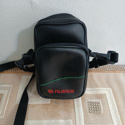 Vintage Fujifilm Point-And-Shoot Pouch  Original Soft Case Bag Holder
