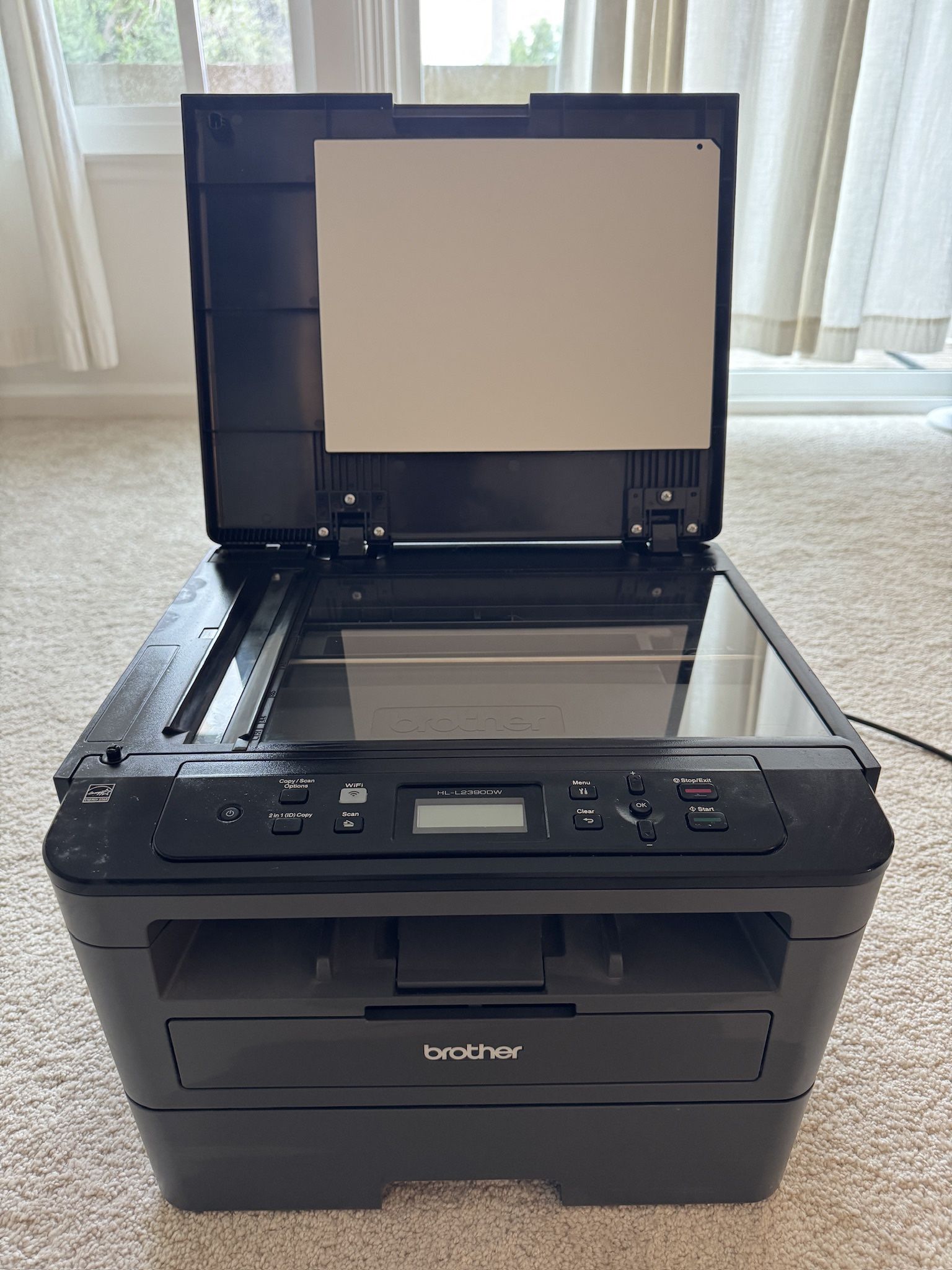 Brother HL‑L2390DW Monochrome Laser All‑in‑One Printer — Good Condition