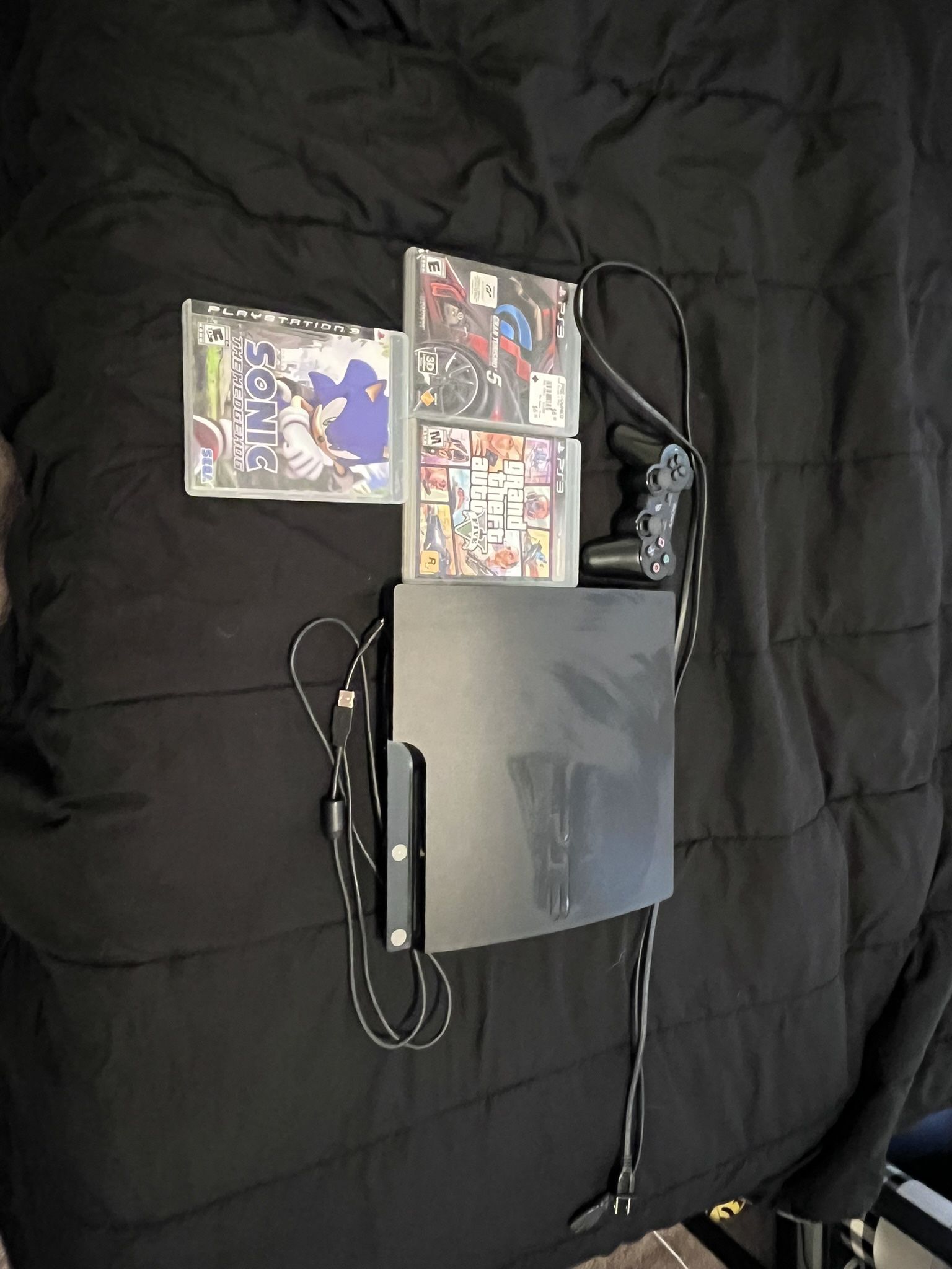 PS3 With 3 Games