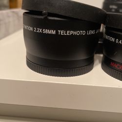 Focus Lens’ 2.2x58mm, 0.43x55mm