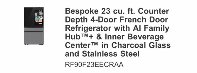 Samsung Bespoke 4-Door French Door Refrigerator