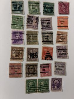 Us Cancelled Stamp Lot