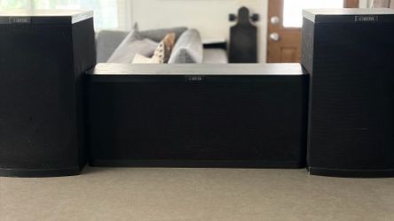 Vintage Carver Cinema Series 3-Piece Front Soundstage (Left, Right, Center)