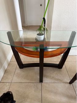Entrance.   Table
