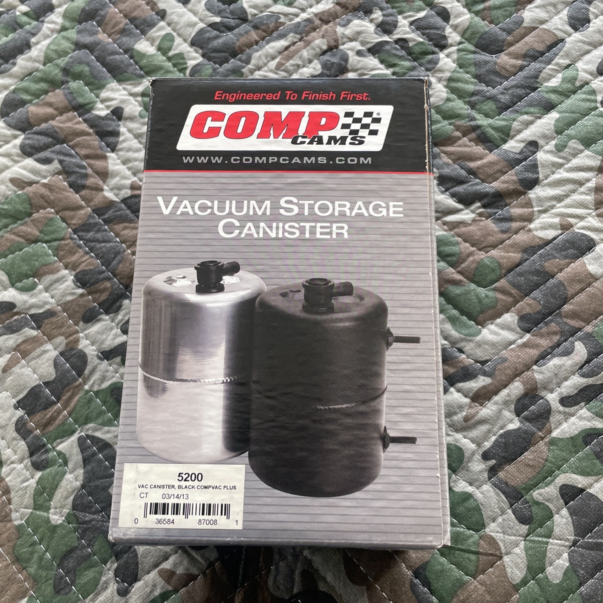 Comp Cam Vacuum Canister