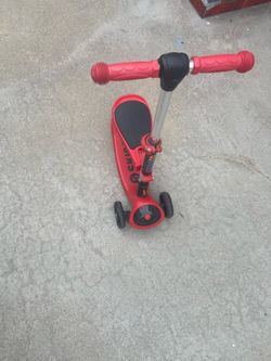 Toddler scooter
