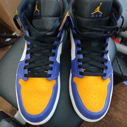 Brand New  Jordans Lakers Edition 
