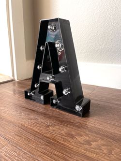 FREE LED Letter “A” Light Sign (Pick Up Today in North Austin)