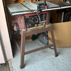 Table Saw, 120Vac, Bench Power Tool
