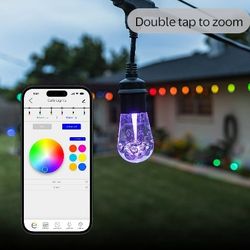 Enbrighten Wifi Led Cafe Lights 2 Sets 24ft With 12 Bulbs