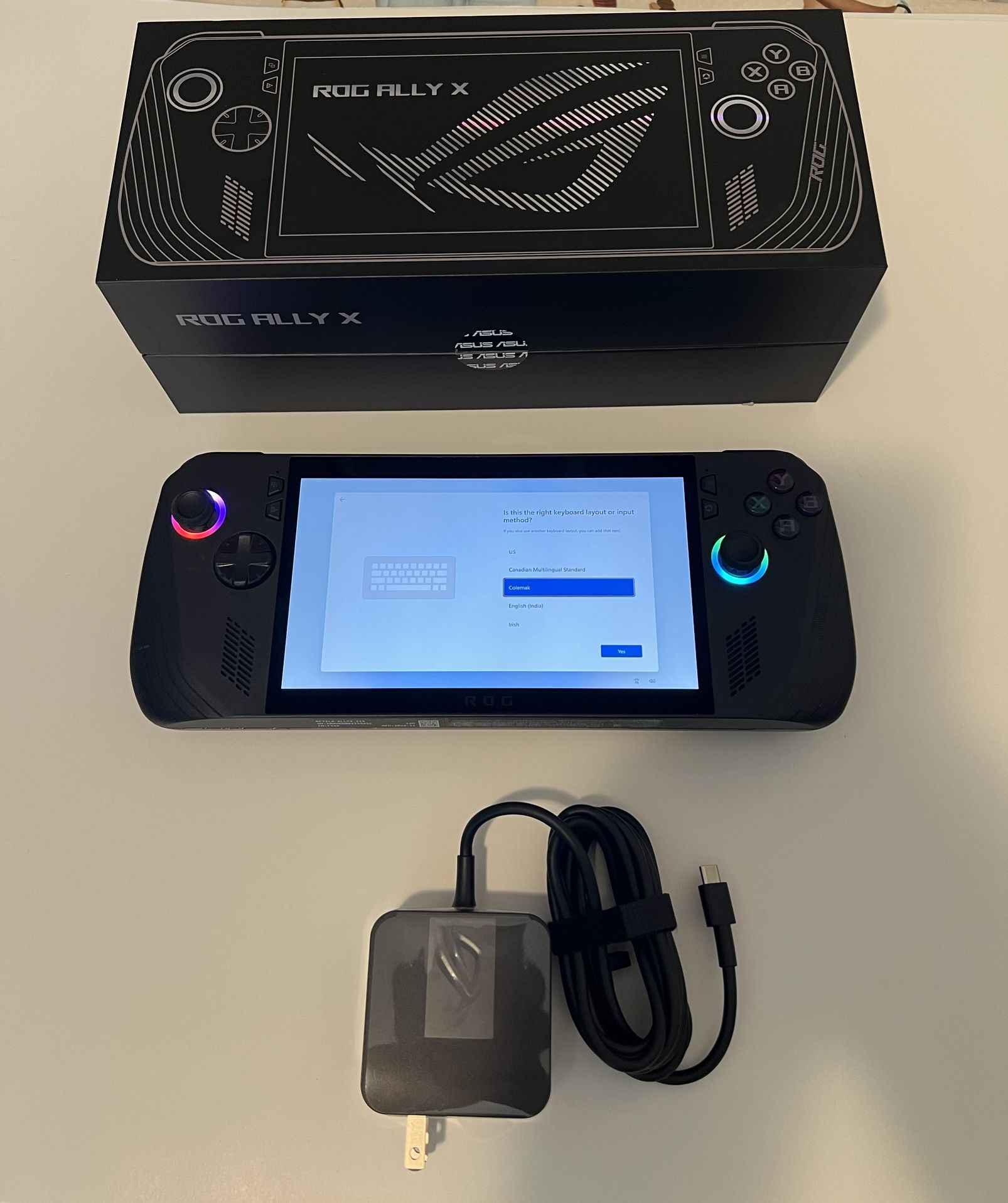 2TB Rog Ally X Complete In Box Like New