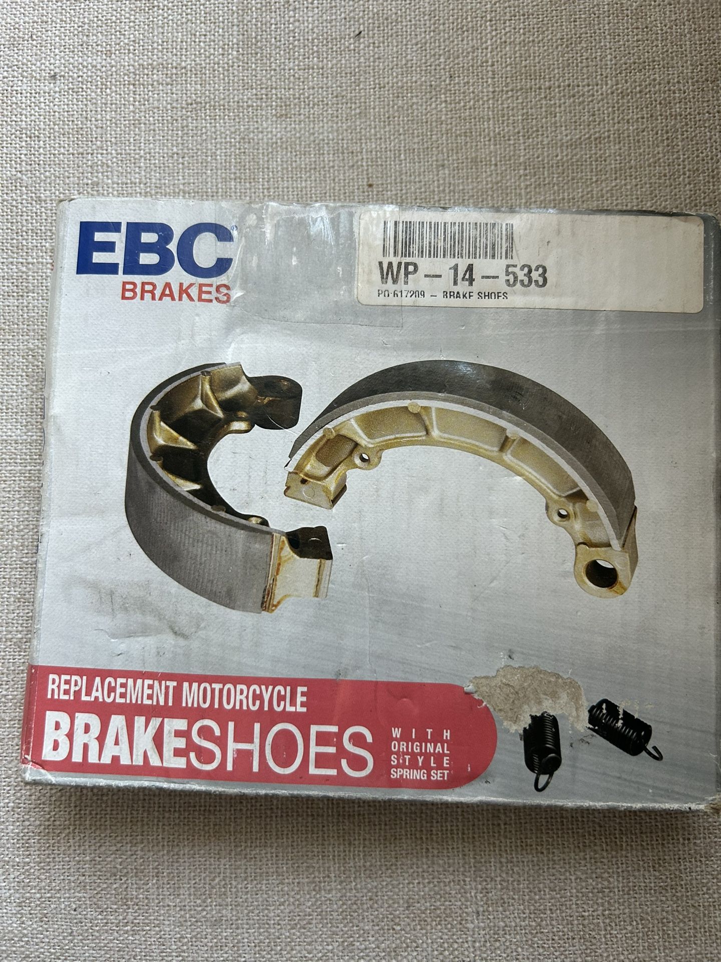 EBC Brake Shoes Rear for Yamaha YW125 Zuma 125 2009-2014