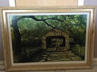 Beautiful Large framed Portrait