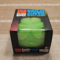 Nee Doh Wild Cats Fuzz Ball Squeeze Toy