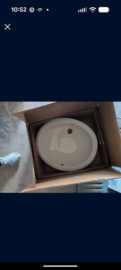 New Drop In Oval  Sink