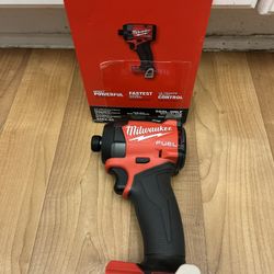 Milwaukee M18 FUEL 18V Lithium-lon Brushless Cordless 1/4 in. Hex Impact Driver (Tool-Only)