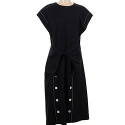 (Barely Worn) Proenza Schouler Black Dress – Size 12