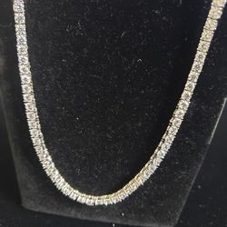 Sterling Silver Tennis Chain