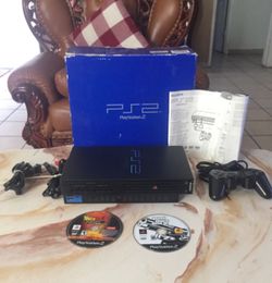 PS2 complete with games