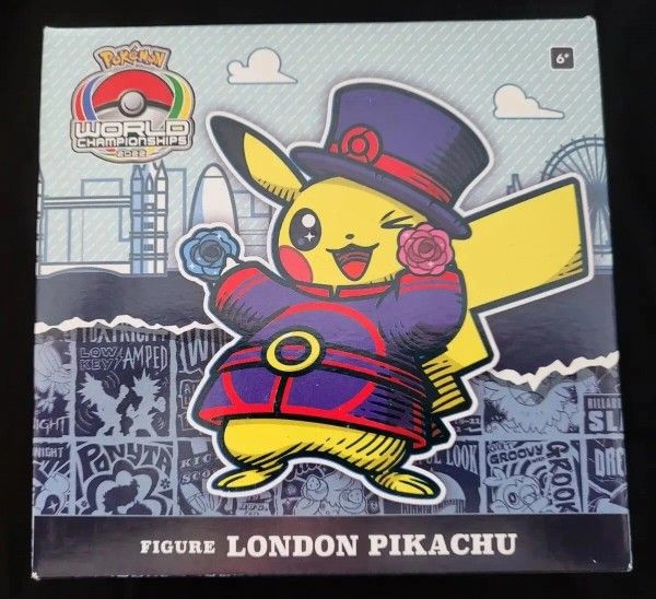 Pokemon Center Exclusive - Pikachu Figure - World Championship London 2022 NEW!