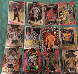 Soccer Trading Cards Lot – Kane, Mbappé, Bellingham & More