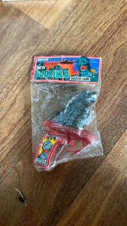 Vintage Japanese Bertrand Godzilla water gun