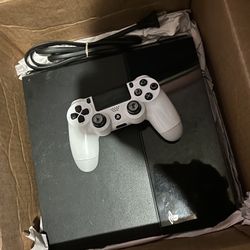 PS4 And Controller 