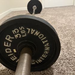 2 Plates And 2in Bar $60