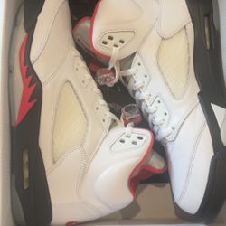 Jordan 5 Fire Red Joints Size 12