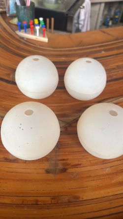 Whiskey rock silicone molds (4 total)