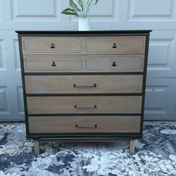 Bassett MCM Solid Wood Dresser