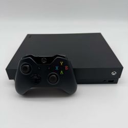 Microsoft Xbox One X 1TB Console - Black W/Controller