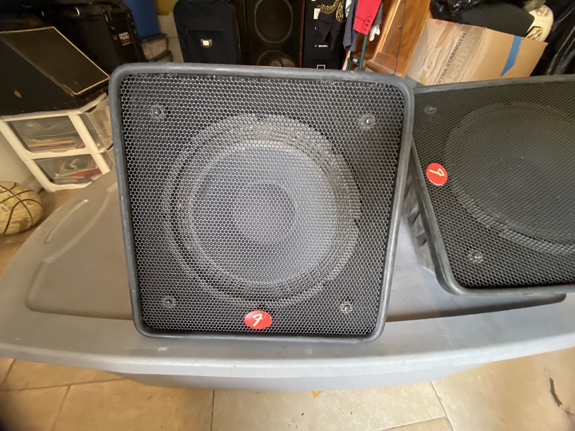 Two Fender Monitors