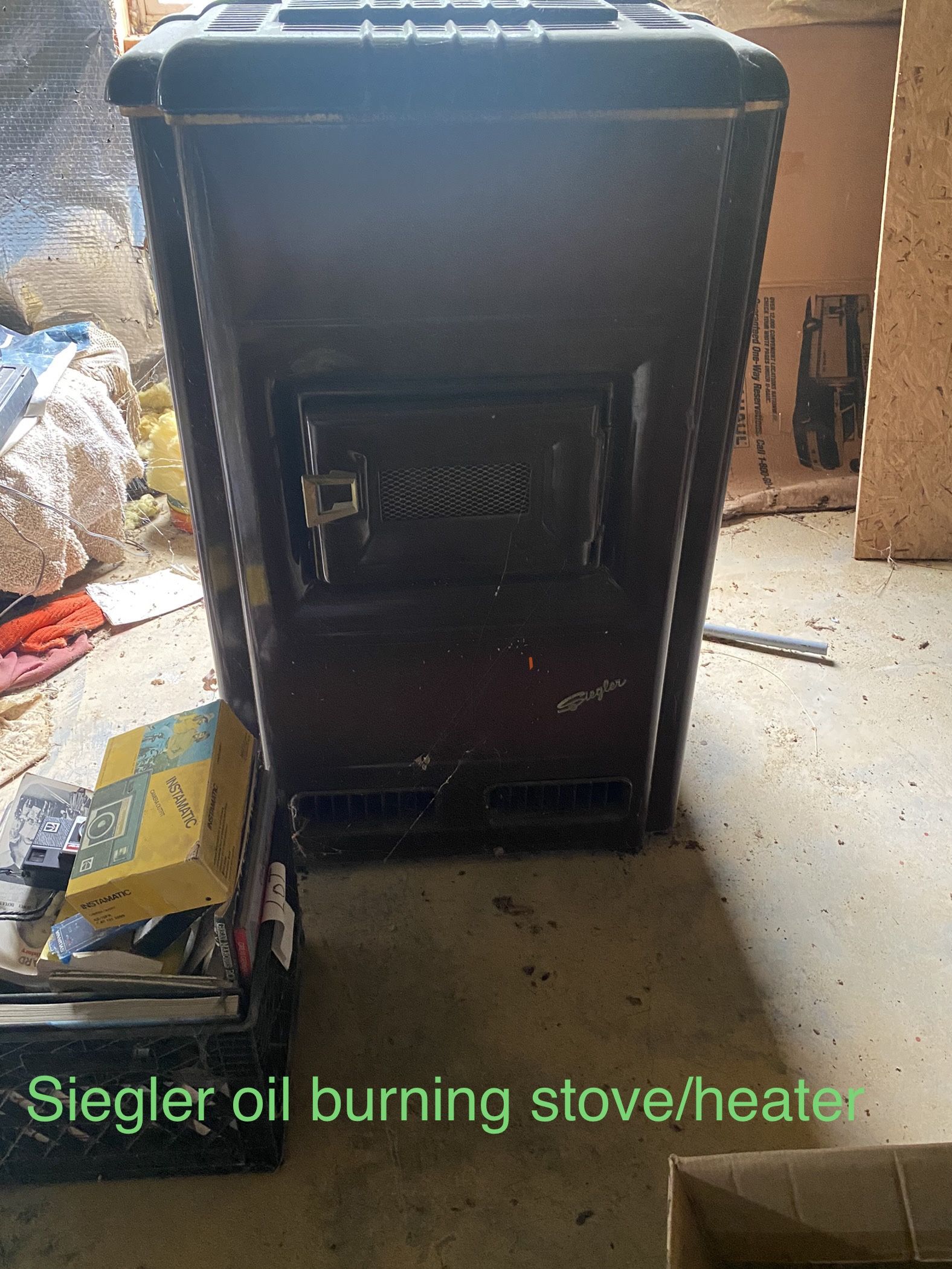 Siegler Oil Burning Stove / Heater for Sale in Milford, VA - OfferUp