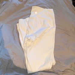 White Lululemon Leggings Size 4