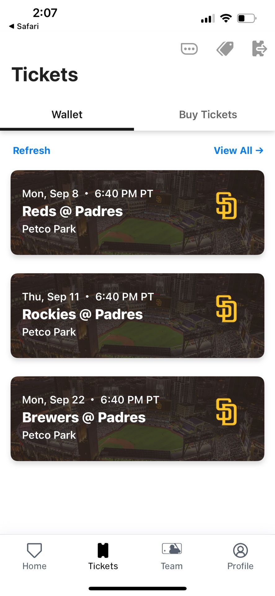 Padres Tickets 