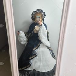Vocal Rin Cosplay Costume Vintage Lolita Dress