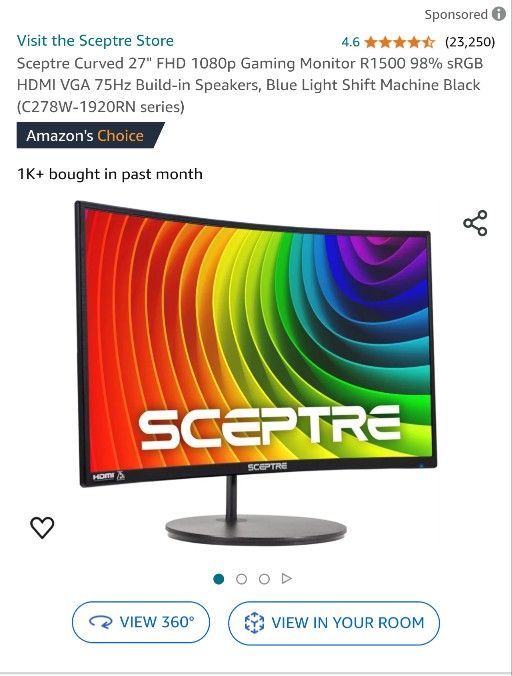 75hz Gaming Monitor