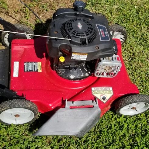 hyper tough buy push lawn mower