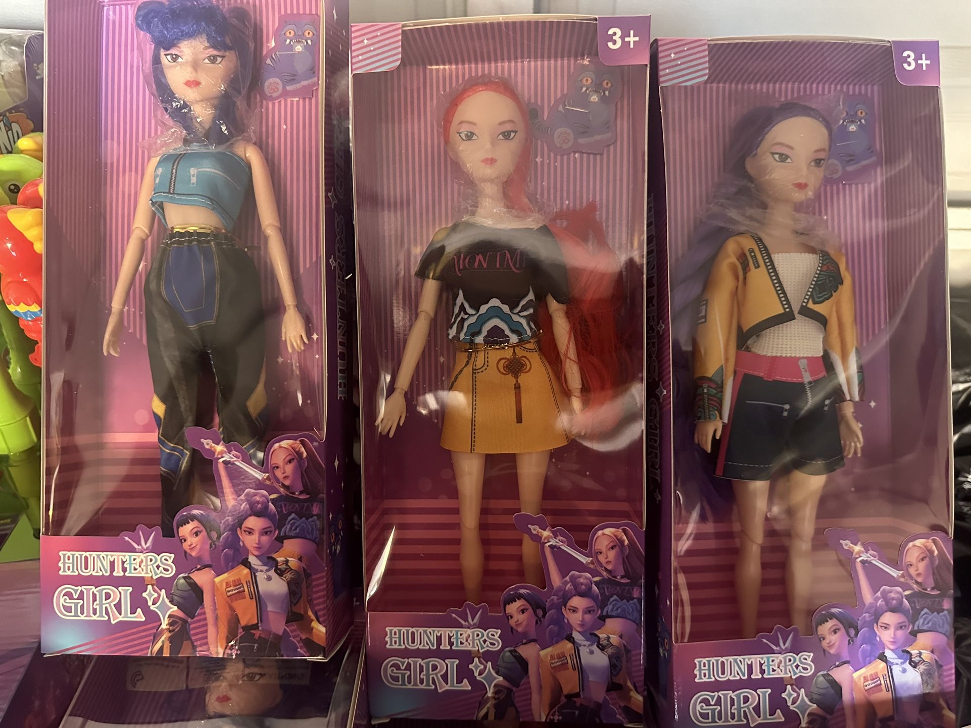 K Pop Demon Hunter Dolls